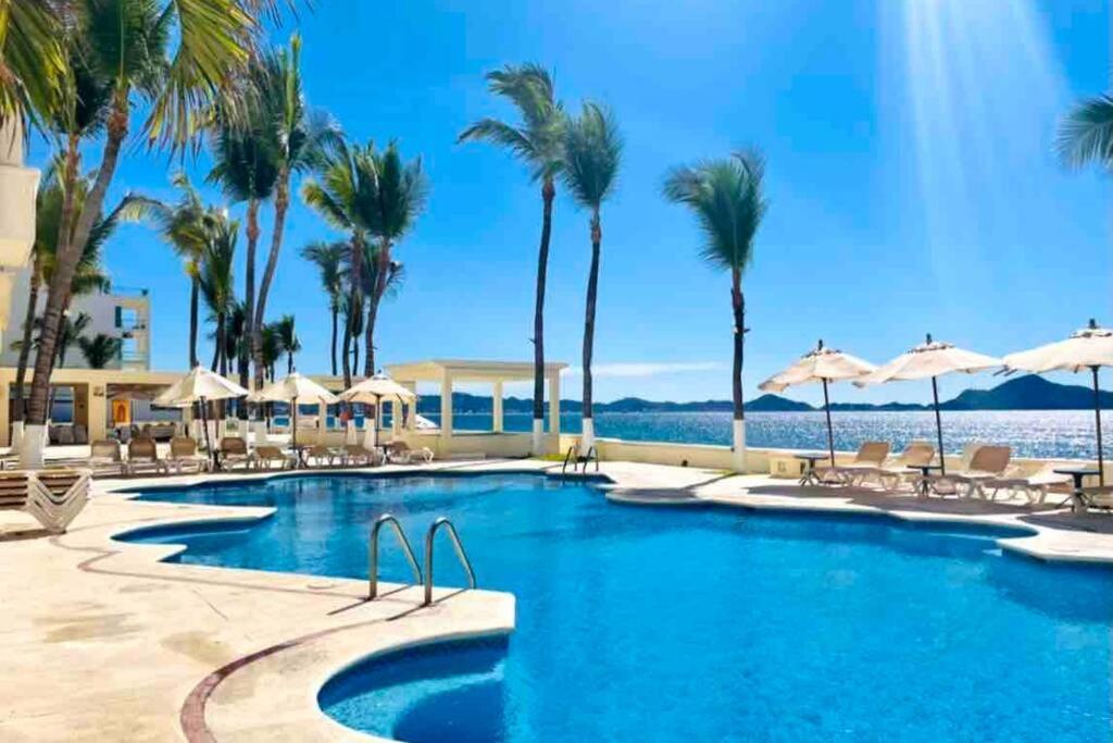 Espectacular Apto A Pie De Playa Con Vista Al Mar มานซานิโญ ภายนอก รูปภาพ