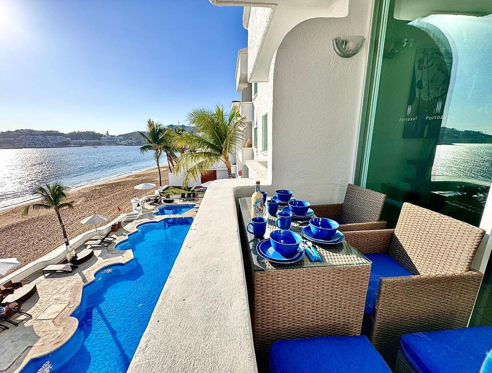Espectacular Apto A Pie De Playa Con Vista Al Mar มานซานิโญ ภายนอก รูปภาพ